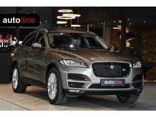 Jaguar F-PACE 3.0 S AWD 30d. R-Dynamic, Pano, 360, HUD, Alcantara hemel, Leder, Sfeer, Meridian, Mem