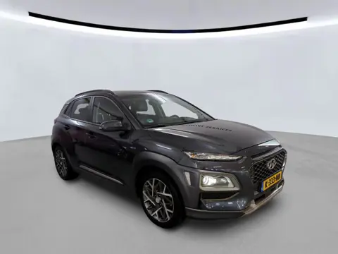 Hyundai Kona 1.6 GDI HEV Premium=NL+DEALER+Volleder+Led+Navigatie+Camera+stoel-verw+Krell-Audio+18"l