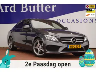 Mercedes-Benz C-klasse 200 Prestige AMG 184PK+Leder+Led+Bure-Meister+Navi+Camera = SUPER PRIJS !!