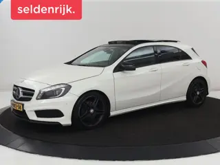 Mercedes-Benz A-klasse 180 AMG | Panoramadak | Leder | Stoelverwarming |  Park Assist | Navigatie | 