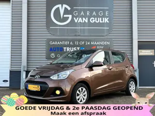 Hyundai I10 1.0i i-Motion Comfort 66PK Clima,Cruise,Isofix,ElektrRamen+Spiegels,Multi-Stuur,Radio/Cd