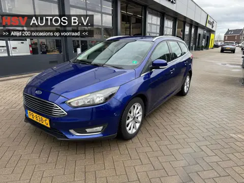 Ford Focus Wagon 1.0 Titanium navi LM camera org NL
