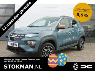 Dacia Spring Extreme 65 PK 27 kWh | Snellader 30 KW | camera achter | Apple car play | State Blue | 
