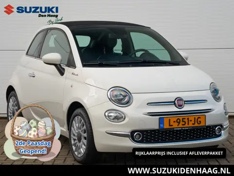 Fiat 500 C 1.0 Hybrid Dolcevita|Cabrio| Apple/Andriod CarPlay| Cruise Control| Climate control| Leer