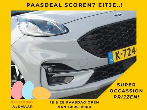 Ford Puma 1.0 EcoBoost Hybrid ST-Line | Grey Matter | Schuif-/Kanteldak/DAB+/Carplay/Winterpack - Sp