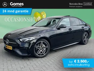 Mercedes-Benz C 180 Star Edition AMG | Night Pakket | Panoramadak | Sierdelen Lindehout Antraciet | 