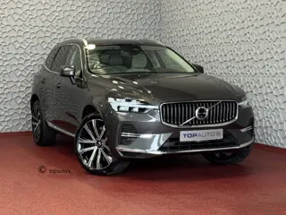 Volvo XC60 2.0 T6 350 PK CREME.LEER PHEV SCHUIFDAK AWD ULTRA BRIGHT LONG RANGE PANO HARMAN/KARDON HE
