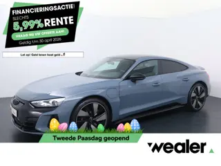 Audi e-tron GT RS 93 kWh | 598 PK | Panoramadak | Top view 360° camera | 21" LM velgen | Luchtvering