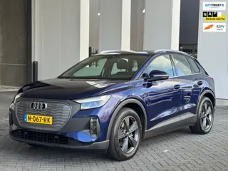 Audi Q4 e-tron 35 AUTOMAAT Edition, camera, navarra bleu, stoelverwarming, digitaal cockpit, 1 e eig