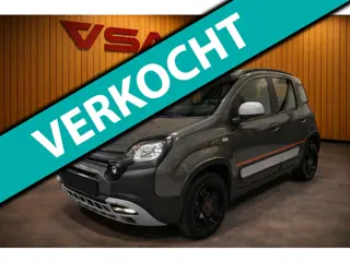 Fiat Panda 1.0 Hybrid Garmin Cross|Climate|Carplay|6 bak|half leer|DAB|nieuwstaat
