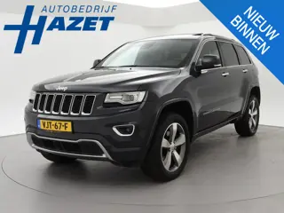 Jeep Grand Cherokee 5.7 352 PK V8 BENZINE GRIJS KENTEKEN OVERLAND + ADAPTIVE CRUISE | TREKHAAK 3325 