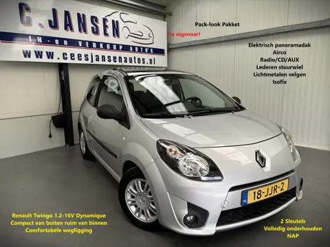 Renault Twingo 1.2-16V Dynamique 1e eigenaar!! Ongelofelijk netjes!