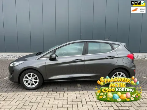 Ford Fiesta 1.0 EcoBoost Titanium Carplay,1e eigenaar, Dealer onderhouden, parkeersensoren achter, L