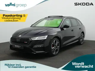 Skoda Octavia Combi 1.4 TSI RS iV 245 pk PHEV | Panoramadak | Canton | Matrix LED | Stuur-/achterban