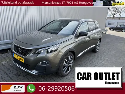 Peugeot 5008 1.2 PureTech GT-Line 7p. Leer/Stof, Dig.Cockpit, Navi, CC, PDC & Cam, LED, LM, nw. APK 