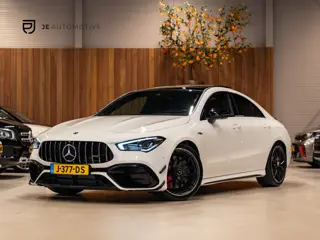 Mercedes-Benz CLA 45 AMG 450PK 4MATIC, Pano, Ambiënte Light, Night Pakket, Aero, Widescreen, 360 Cam