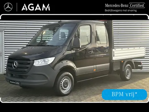 Mercedes-Benz Sprinter 317 CDI L2 Dubbele Cabine Open Laadbak 3500kg Trekhaak MBUX Cruise control et