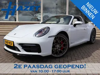 Porsche 911 Targa 4S 3.0 450 PK 992 ORIGINEEL NEDERLANDS | SPORTUITLAAT | 17.981 KM | 360 CAMERA | 2