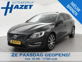 Volvo V60 2.4 D6 TWIN ENGINE SUMMUM EURO 6 + SCHUIFDAK | TREKHAAK | SPORTSTOELEN | 18 INCH LMV