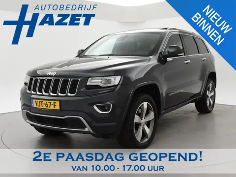 Jeep Grand Cherokee 5.7 352 PK V8 BENZINE GRIJS KENTEKEN OVERLAND + ADAPTIVE CRUISE | TREKHAAK 3325 