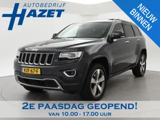 Jeep Grand Cherokee 5.7 352 PK V8 BENZINE GRIJS KENTEKEN OVERLAND + ADAPTIVE CRUISE | TREKHAAK 3325 