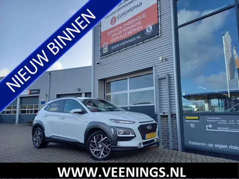 Hyundai KONA 1.6 GDI HEV Premium - LEER + VERW + KOEL - CAMERA - NL AUTO