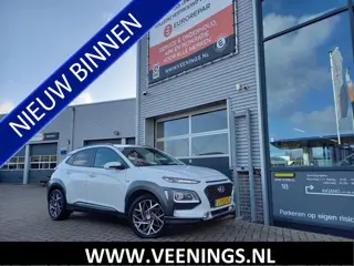 Hyundai KONA 1.6 GDI HEV Premium - LEER + VERW + KOEL - CAMERA - NL AUTO