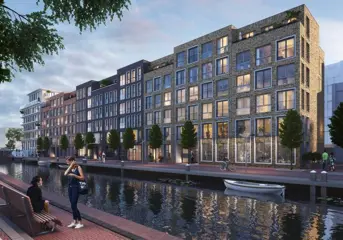 Woning aan de Houttuinen te Delft