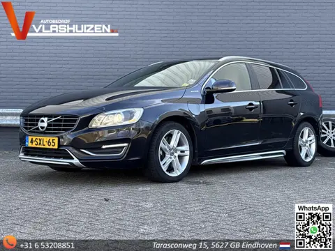 Volvo V60 2.4 D6 AWD Plug-In Hybrid Summum | Leder | Stoelverwarming | Climate | Cruise | Navi | PDC