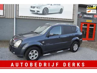 SsangYong Rexton RX 270 Xdi 4x4 Airco Grijs Kenteken Trekhaak 3500 KG Trek gewicht