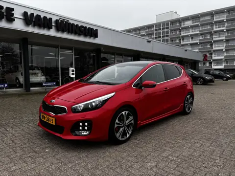 Kia cee'd 1.0 T-GDi GT-Line 120PK Pano/Schuifdak Navi Acamera Klima Pdc Applecarplay Trekhaak Cruise