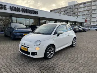Fiat 500 TwinAir Turbo 500S sportstoelen Lmv Klima Nap