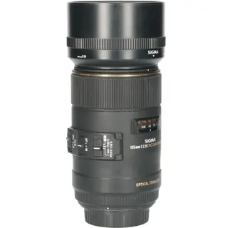 Tweedehands Sigma 105mm f/2.8 EX DG OS HSM Macro Canon CM6474