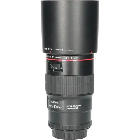 Tweedehands Canon EF 100mm f/2.8L IS Macro USM CM6464