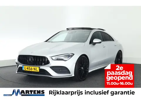 Mercedes-Benz CLA-klasse 200 163pk Solution AMG Trekhaak Camera Burmester Stoelverwarming Sfeerverli