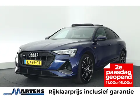 Audi e-tron Sportback 55 quattro 408pk S edition 95 kWh SOH 96% Trekhaak Camera Luchtvering Panorama
