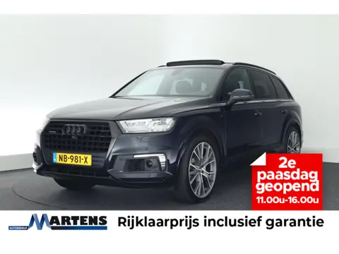 Audi Q7 3.0 TDI e-tron quattro Premium Trekhaak 360Camera Bose Leder ACC Luchtvering Memory Panorama