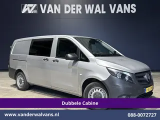 Mercedes-Benz Vito 111CDI L2H1 Dubbele Cabine Euro6 Airco | 6-Zits | Camera | Trekhaak | Bijrijdersb