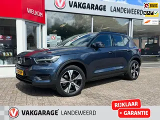 Volvo XC40 Recharge Twin Plus, trekhaak, navi, leder, 420KM Accu, BTW