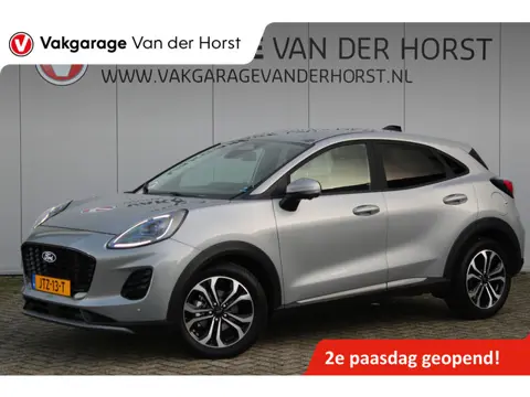 Ford Puma 1.0-125pk EcoBoost Mild-Hybrid Titanium. Fabrieksgarantie t/m 23-03-2029 ! Werkelijk in ni