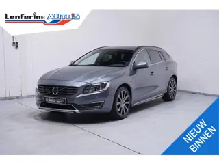 Volvo V60 2.4 D5 Twin Engine AWD navigatie lederen bekleding lane-assist stoelverwarming private-gla