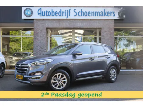 Hyundai Tucson 1.6 GDi Comfort CAMERA TREKHAAK 4xSTOELVERWARMING DAB NAVI CRUISE 2xPDC CLIMA 17"LMV 