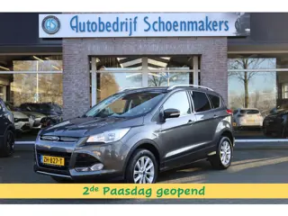 Ford Kuga 1.5 Titanium 4WD TREKHAAK STOEL/RUITVERW. LEER NAVI CRUISE CLIMA BT-TELEFOONVERB. 2XPDC LM