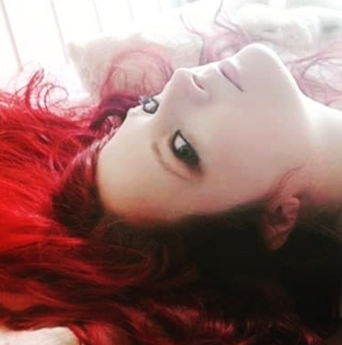 roodharige is erg opgewonden