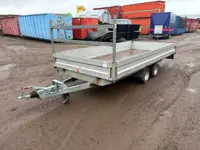 Humbaur open laadbak aanhanger (bj 2007)