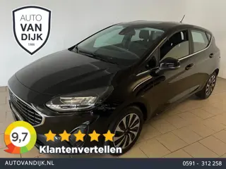 Ford Fiesta 1.0 EcoBoost Hybrid Titanium CLiMATE AIRCO NAVI CRUISE BLUETOOTH APPLE CARPLAY PDC CHROO
