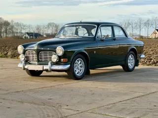 Volvo Amazon 123 GT Sportieve 2-deurs GT met B20 motor, handgeschakeld, zwart lederinterieur