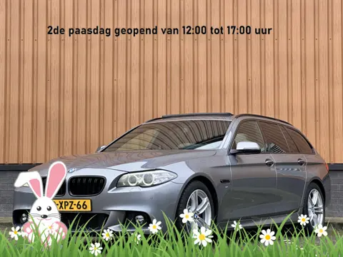 BMW 5 Serie Touring 520i Executive | Panoramadak | Parkeersensoren | Elektrische Stoelen + Geheugenf