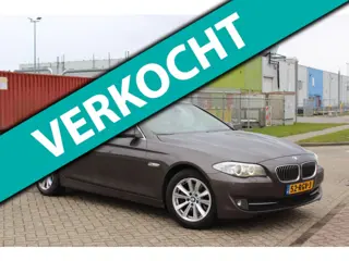 BMW 5-serie 523i Executive AUTOMAAT LEDER goed onderhouden MULTIMEDIA VOORB