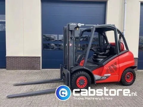 Linde H40T-02 EVO Forklift - LPG / Gas - 6 Cilinder - Bouwjaar 2013 - 4 Ton - Draaiuren 2527 - Very 